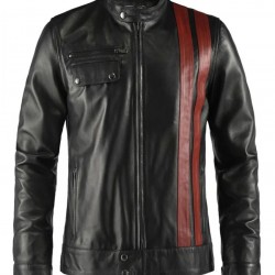 Death Race Frankenstein Biker Leather Jacket