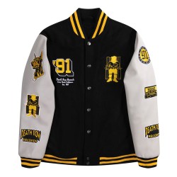 Death Row Records Collegiate Varsity Jacket Death Row Records Collegiate Varsity Jacket