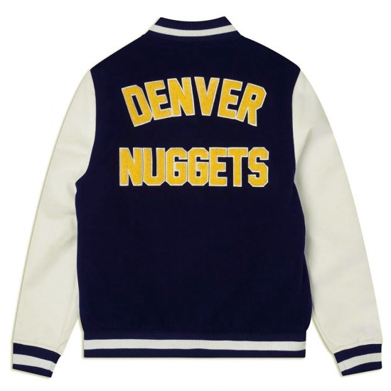 Denver Nuggets Western Conference Varsity Jacket Denver Nuggets Western Conference Varsity Jacket