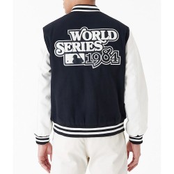 Detroit Tigers World Series 1984 Black Varsity Jacket Detroit Tigers World Series 1984 Black Varsity Jacket