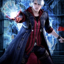 Devil May Cry 4 Nero Blue Coat Devil May Cry 4 Nero Blue Coat