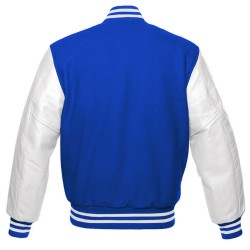 Duke Blue Devils Royal and White Varsity Jacket