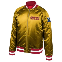 Faithful To The Bay Satin Jacket Faithful To The Bay Satin Jacket
