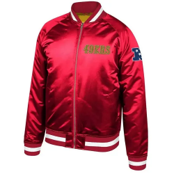 Faithful To The Bay Satin Jacket Faithful To The Bay Satin Jacket