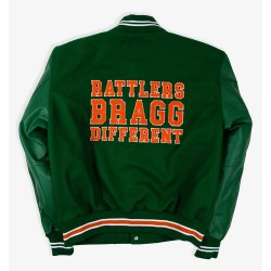 Florida A&M University Motto Green Varsity Jacket Florida A&M University Motto Green Varsity Jacket