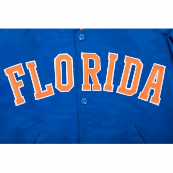Florida Gators Blue Satin Jacket Florida Gators Blue Satin Jacket