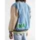 Friends With Animals Denim Varsity Jacket