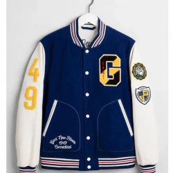 Gant The Gant Spring Blue Jacket