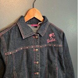 Vintage 2002 Mattel Barbie Denim Jean Jacket Vintage 2002 Mattel Barbie Denim Jean Jacket