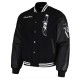 Ghostface Scream Horror Scary Slasher Varsity Jacket front view varsity jacket