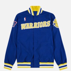Golden State Warriors Royal Blue Wool Letterman Jacket Golden State Warriors Royal Blue Wool Letterman Jacket