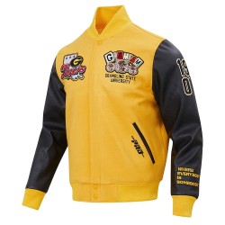 Grambling Tigers Homecoming Gold Varsity Jacket Grambling Tigers Homecoming Gold Varsity Jacket