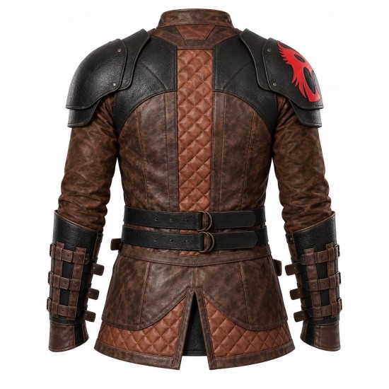 How to Train Your Dragon Hiccup Flight Suit Cosplay Costume Leather Armor Jacket