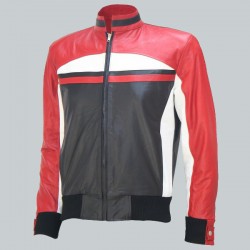 Handmade Cowhide Leather Men's Biker Jacket Handmade Cowhide Leather Men's Biker Jacket