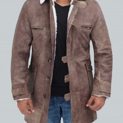 Hardy Shearling Mens Winter Leather Jacket Coat Hardy Shearling Mens Winter Leather Jacket Coat