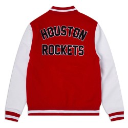 Houston Rockets Varsity Red Jacket Houston Rockets Varsity Red Jacket