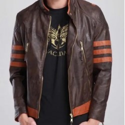 Hugh Jackman X Men Wolverine Leather Jacket