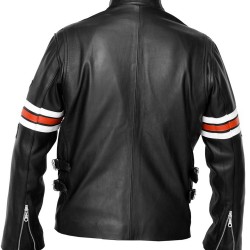 Hugh Laurie House Motorcycle Leather Jacket Hugh Laurie House Motorcycle Leather Jacket