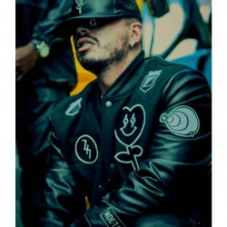 J Balvin MaG Black Jacket