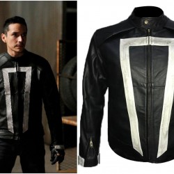 Agents of Shield Black Leather Jacket Agents of Shield Black Leather Jacket