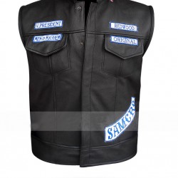 Jax Teller Sons Of Anarchy Leather Vest 