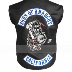 Jax Teller Sons Of Anarchy Leather Vest 