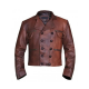 Justice League Aquaman Brown Leather Jacket | JacketsThreads Jason Momoa Justice League Aquaman Distressed Brown Leather Jacket