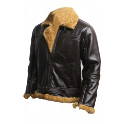 Aviator B3 Ginger Shearling Fly Sheep Bomber Leather Jacket Aviator B3 Ginger Shearling Fly Sheep Bomber Leather Jacket