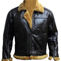 Aviator B3 Ginger Shearling Fly Sheep Bomber Leather Jacket Aviator B3 Ginger Shearling Fly Sheep Bomber Leather Jacket