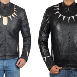 Marvel Black Panther Leather Jacket Marvel Black Panther Leather Jacket