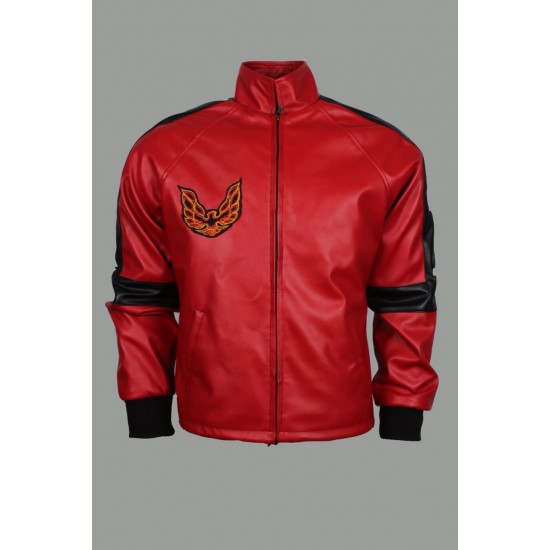 Burt Reynolds Smokey And The Bandit Out Leather Jacket With Logo