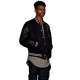 Aubrey Joseph Cloak & Dagger Varsity Jacket With SP Logo On The Front Side.