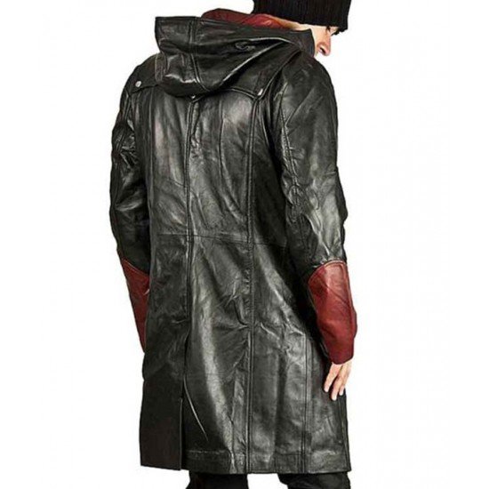 Devil May Cry 4 Dante Leather Trench Coat Costume