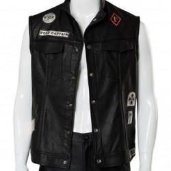 Deacon St. John Days Gone Leather Vest
