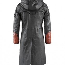 Devil May Cry 5 Dante Leather Trench Coat Costume Devil May Cry 5 Dante Leather Trench Coat Costume