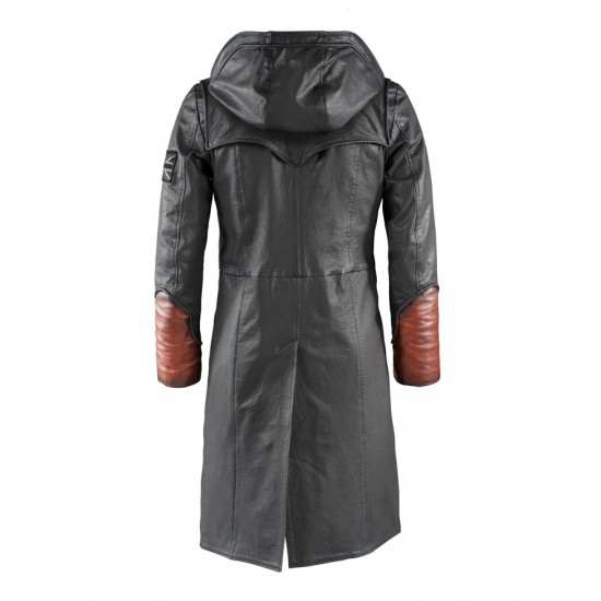 Devil May Cry 5 Dante Leather Trench Coat Costume