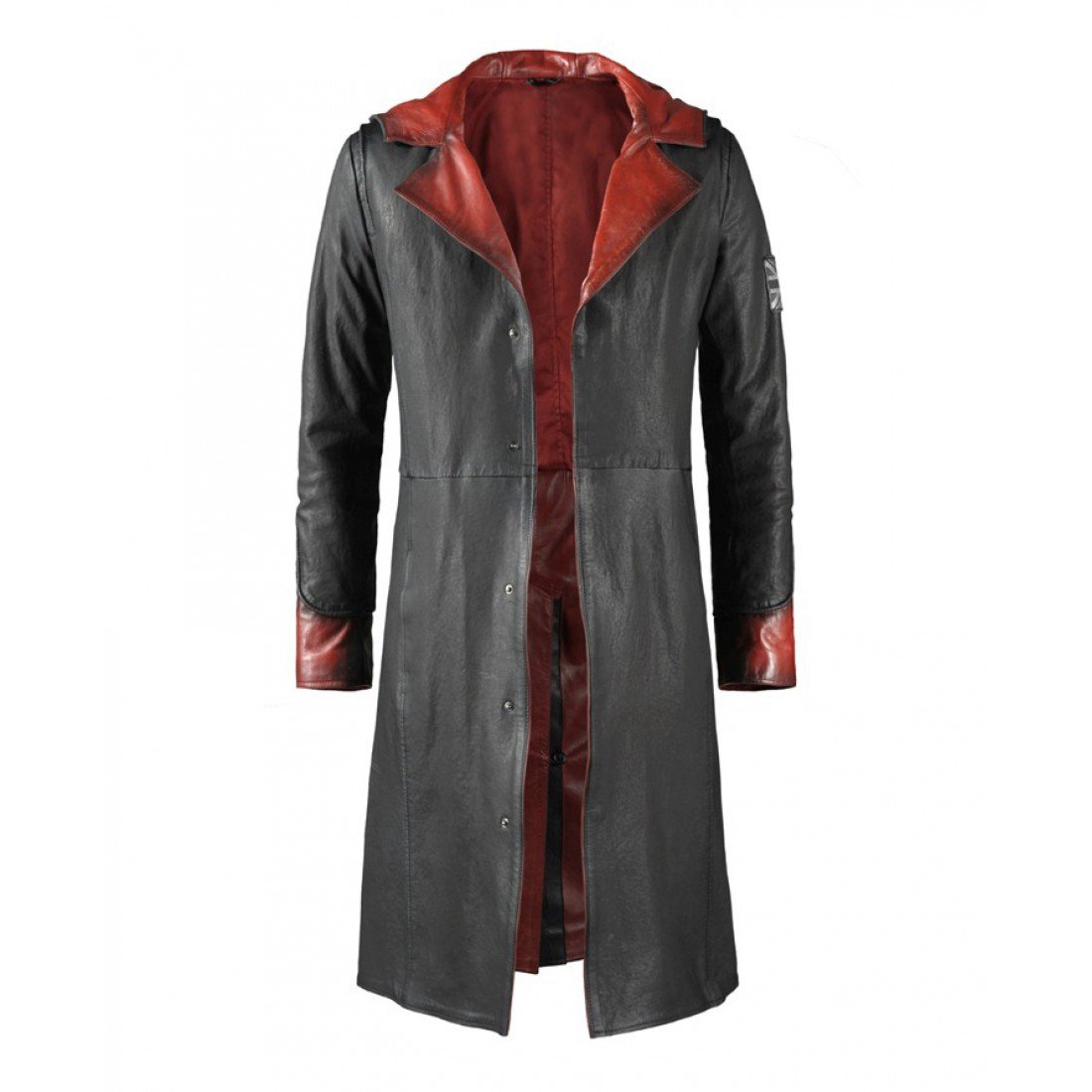 Devil May Cry 5 Dante Leather Trench Coat JacketsThreads.
