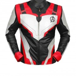 Avengers Endgame Quantum Realm Leather Jacket