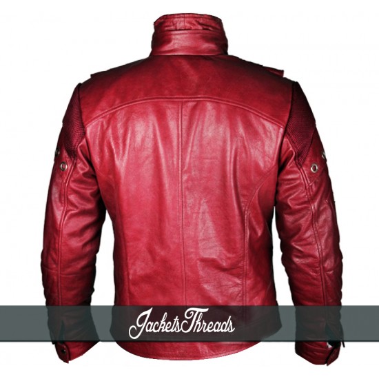 Chris Pratt Star Lord Guardian Of Galaxy Leather Jacket