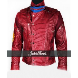 Chris Pratt Star Lord Guardian Of Galaxy Leather Jacket