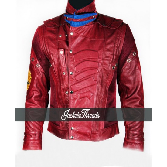 Chris Pratt Star Lord Guardian Of Galaxy Leather Jacket