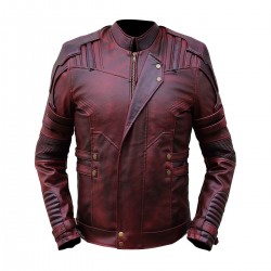 Guardians Of The Galaxy 2 Star Lord Leather Jacket 