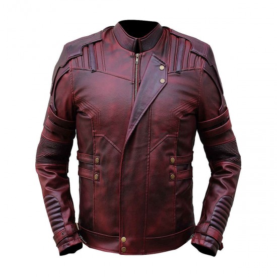 Star Lord Leather Jacket From Guardians Of The Galaxy 2