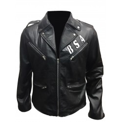George Michael BSA Faith Rockers Revenge Leather Jacket George Michael BSA Faith Rockers Revenge Leather Jacket
