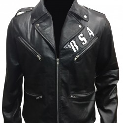 George Michael BSA Faith Rockers Revenge Leather Jacket
