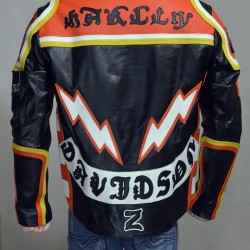 Harley Davidson Marlboro Man Vintage Biker Motorcycle Leather Jacket