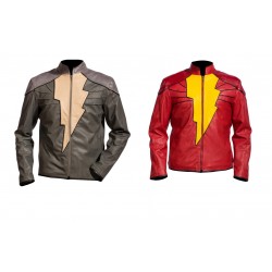 Injustice Gods Among Us Shazam Black Adam Leather Jacket Injustice Gods Among Us Shazam Black Adam Leather Jacket