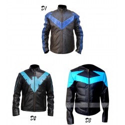 Nightwing Leather Jacket Costume In Different Designs