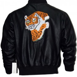 Rocky Tiger Balboa Black Leather Jacket