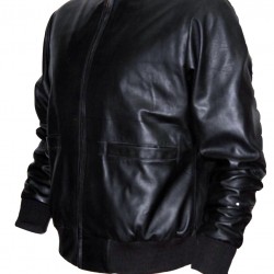Rocky Tiger Balboa Black Leather Jacket